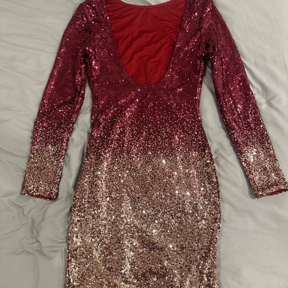 Christmas/New Year Sequin Dress - Picture 2 of 4